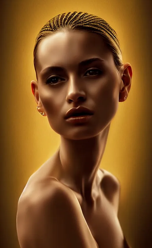 Image similar to girl elegant highly detailed digital painting 8 k uhd highly consistent object intricate sharp focus illustration, art by robin eley, paul lung, samuel silva