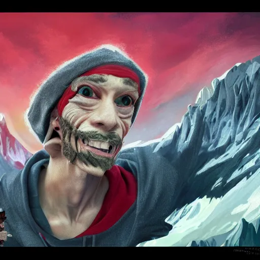 Prompt: xqc as el goblino, artstation hall of fame gallery, editors choice, #1 digital painting of all time, most beautiful image ever created, emotionally evocative, greatest art ever made, lifetime achievement magnum opus masterpiece, the most amazing breathtaking image with the deepest message ever painted, a thing of beauty beyond imagination or words, 4k, highly detailed, cinematic lighting