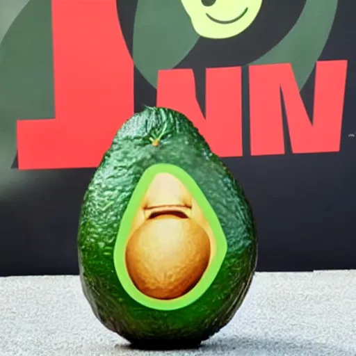 Prompt: john cena as an avocado chair