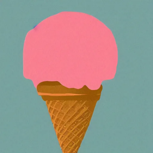 Image similar to ice cream cone planet