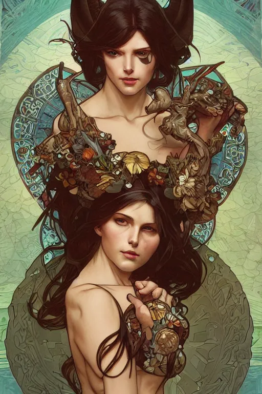 Prompt: electric moose. art by artgerm and greg rutkowski and alphonse mucha and tomacz alen kopera.