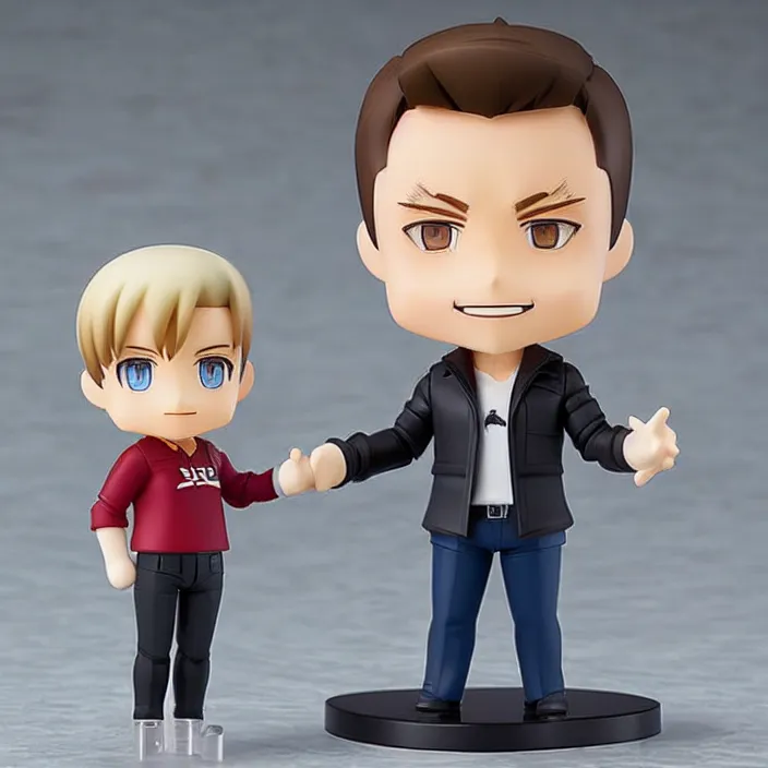 Image similar to elon musk, an anime nendoroid of elon musk, figurine, detailed product photo