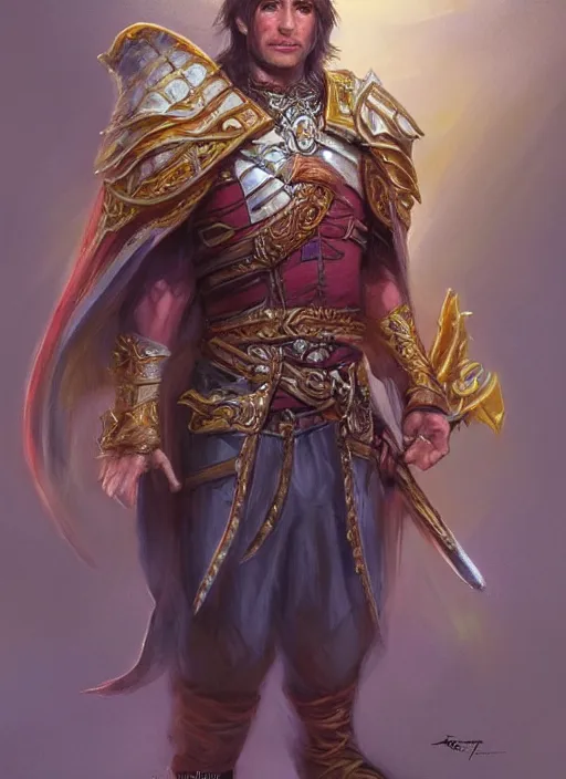Prompt: palace, dndbeyond, bright, colourful, realistic, dnd character portrait, full body, pathfinder, pinterest, art by ralph horsley, dnd, rpg, lotr game design fanart by concept art, behance hd, artstation, deviantart, hdr render in unreal engine 5