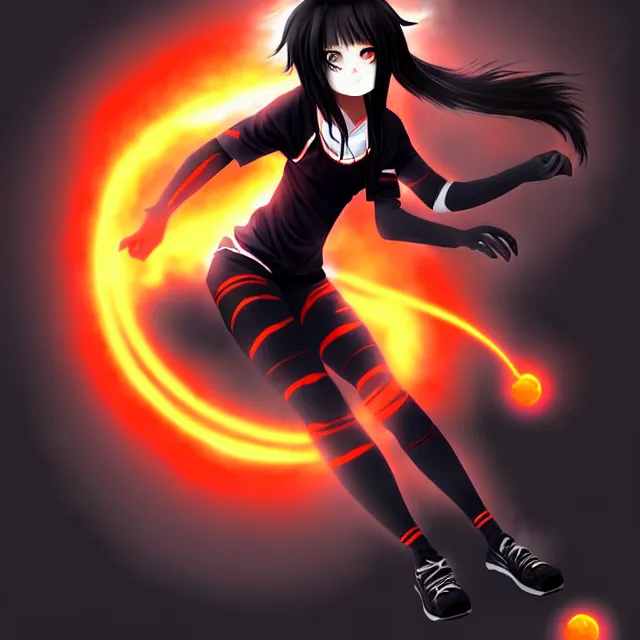 Steam Workshop::Anime fire girl.