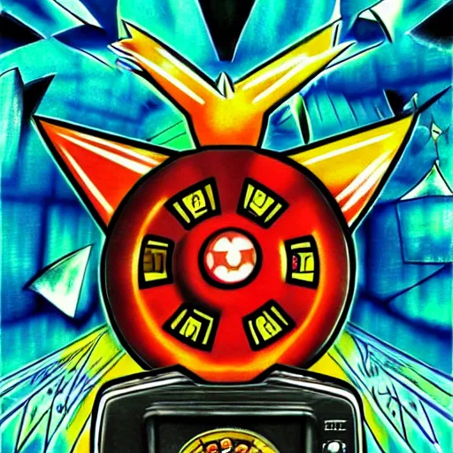 Image similar to soviet punk pokemon portrait airbrushed no blur 8 k, hip hop album cover art, conceptual mystery pokemon, intricate detailed painting, illustration sharp detail, manga 1 9 9 0