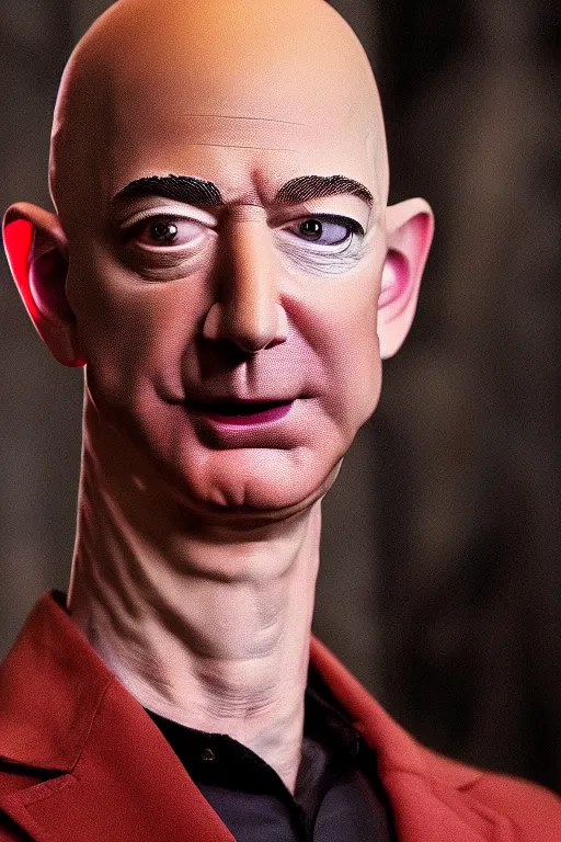 Prompt: jeff bezos as a scary angry vampire, photorealistic, cinematic lighting, highly detailed, very intricate, by guillermo del toro