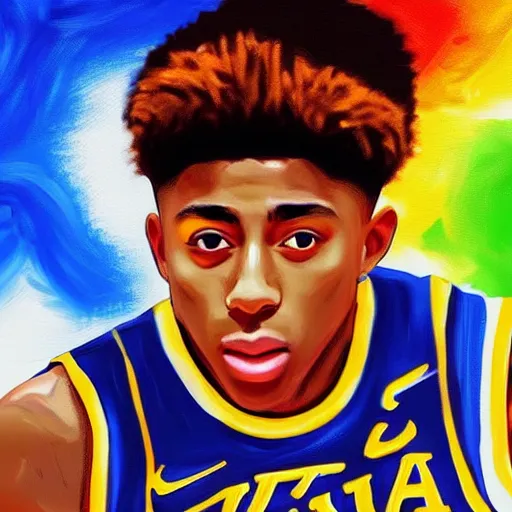 Image similar to NBA youngboy Painting 4k Quality