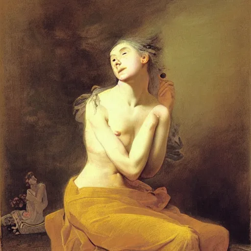 Image similar to eclectiv regurgitation, by Élisabeth Louise Vigée le Brun