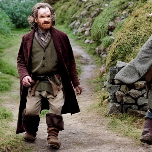 Image similar to bryan cranston as a hobbit