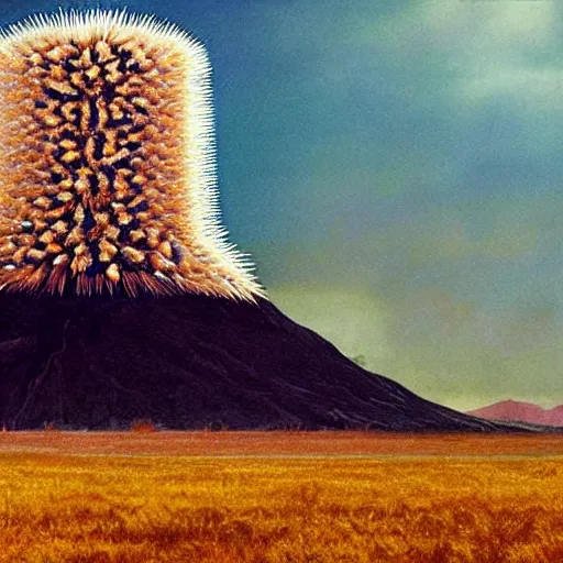 Image similar to a spiky field, Hyperallergic A Nuclear Warning Designed to Last 10,000 Years