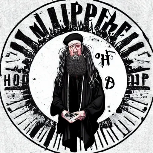 Image similar to hip - hop dumbledore