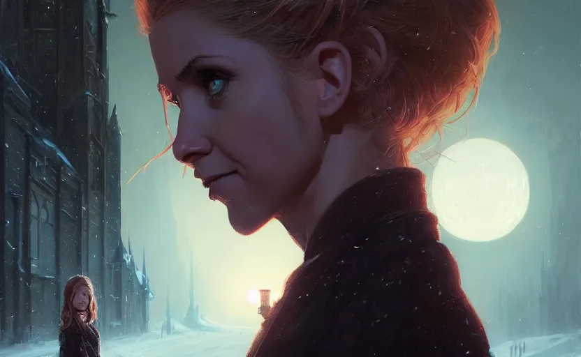 Prompt: highly detailed portrait of buffy the vampire slayer, in 3 0 days of night, stephen bliss, unreal engine, fantasy art by greg rutkowski, loish, rhads, ferdinand knab, makoto shinkai and lois van baarle, ilya kuvshinov, rossdraws, tom bagshaw, global illumination, radiant light, detailed and intricate environment