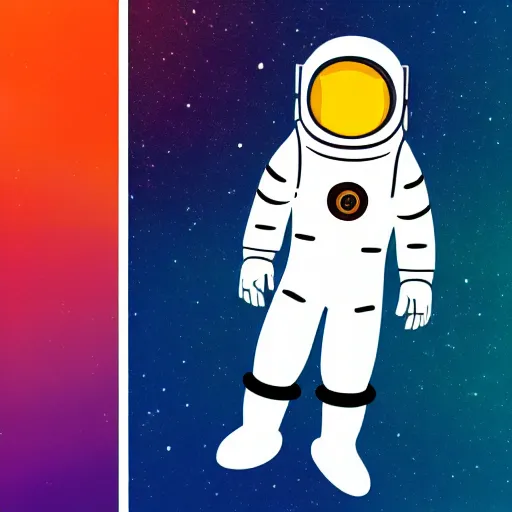 Image similar to toy astronaut profile page in the logo style by logo, realistic, colorful, positive vibes, cinematic, hd