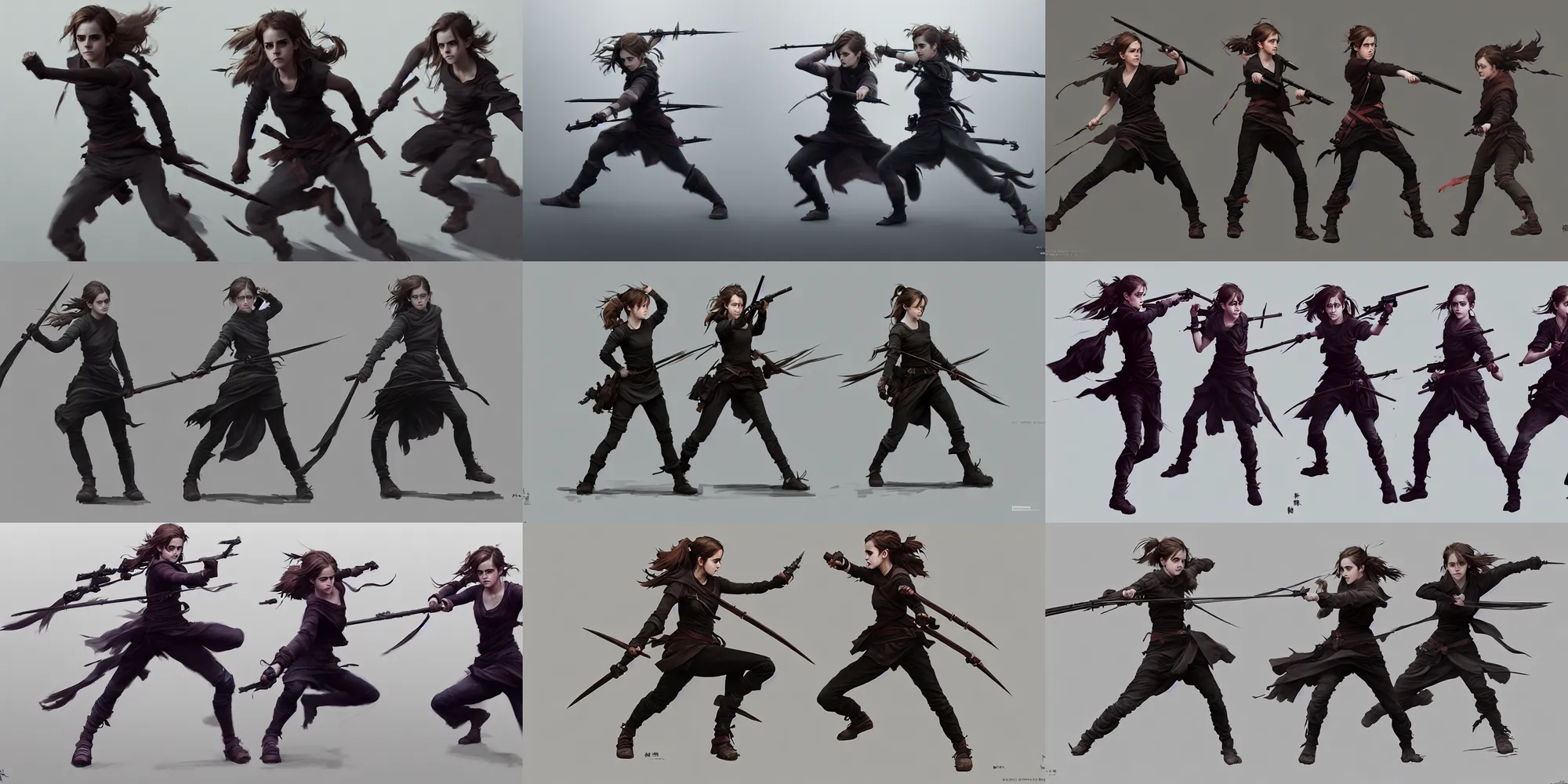 action poses staff