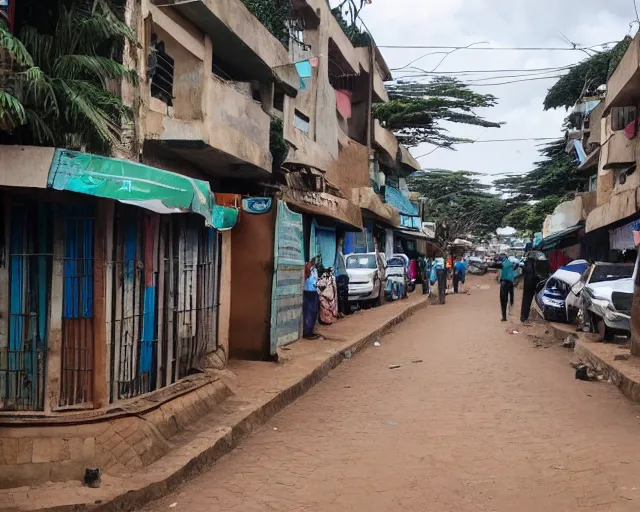 Prompt: this is considered the most insecure street in nairobi