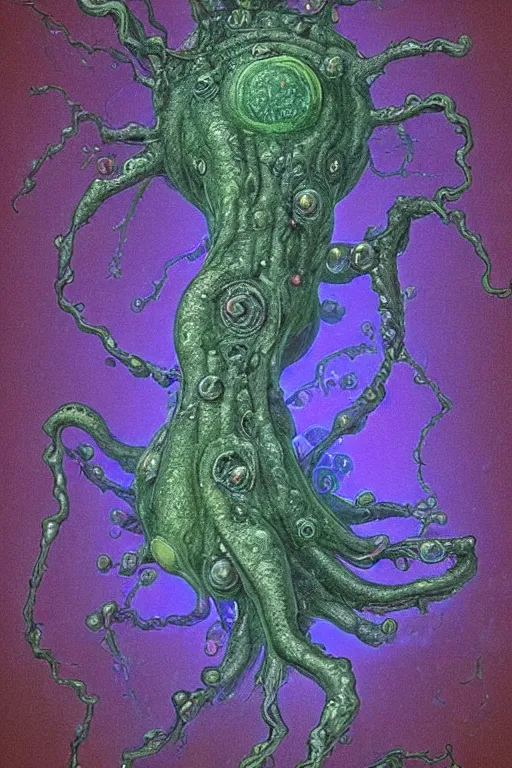 Image similar to internal lymphocyte virion rawandrendered synaptic transmission embryonic beholder neural shoggoth by kumpan alexandr, iridescent # imaginativerealism