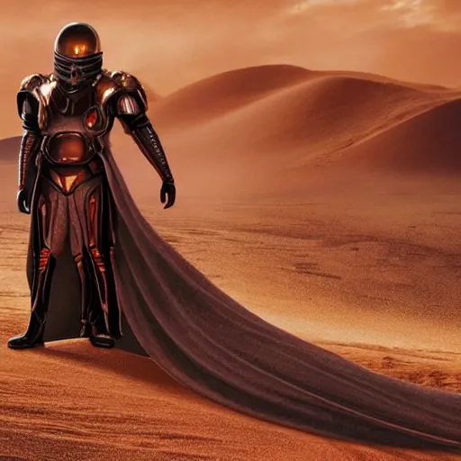 Image similar to Elon Musk as Emperor Shaddam IV, in Dune