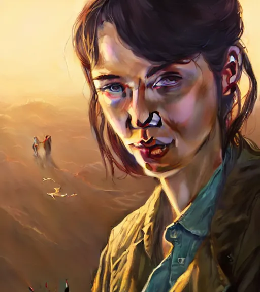 Prompt: highly detailed portrait in gta v, stephen bliss, unreal engine, fantasy art by greg rutkowski, loish, rhads, ferdinand knab, makoto shinkai and lois van baarle, ilya kuvshinov, rossdraws, tom bagshaw, global illumination, radiant light, detailed and intricate environment