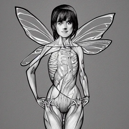 Image similar to anatomy of a fairy