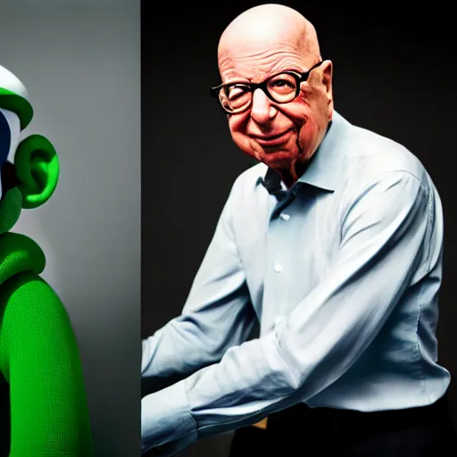 Prompt: uhd candid photo of hyperdetailed klaus schwab dressed as luigi. correct face, cinematic lighting, photo by annie leibowitz, and steve mccurry.