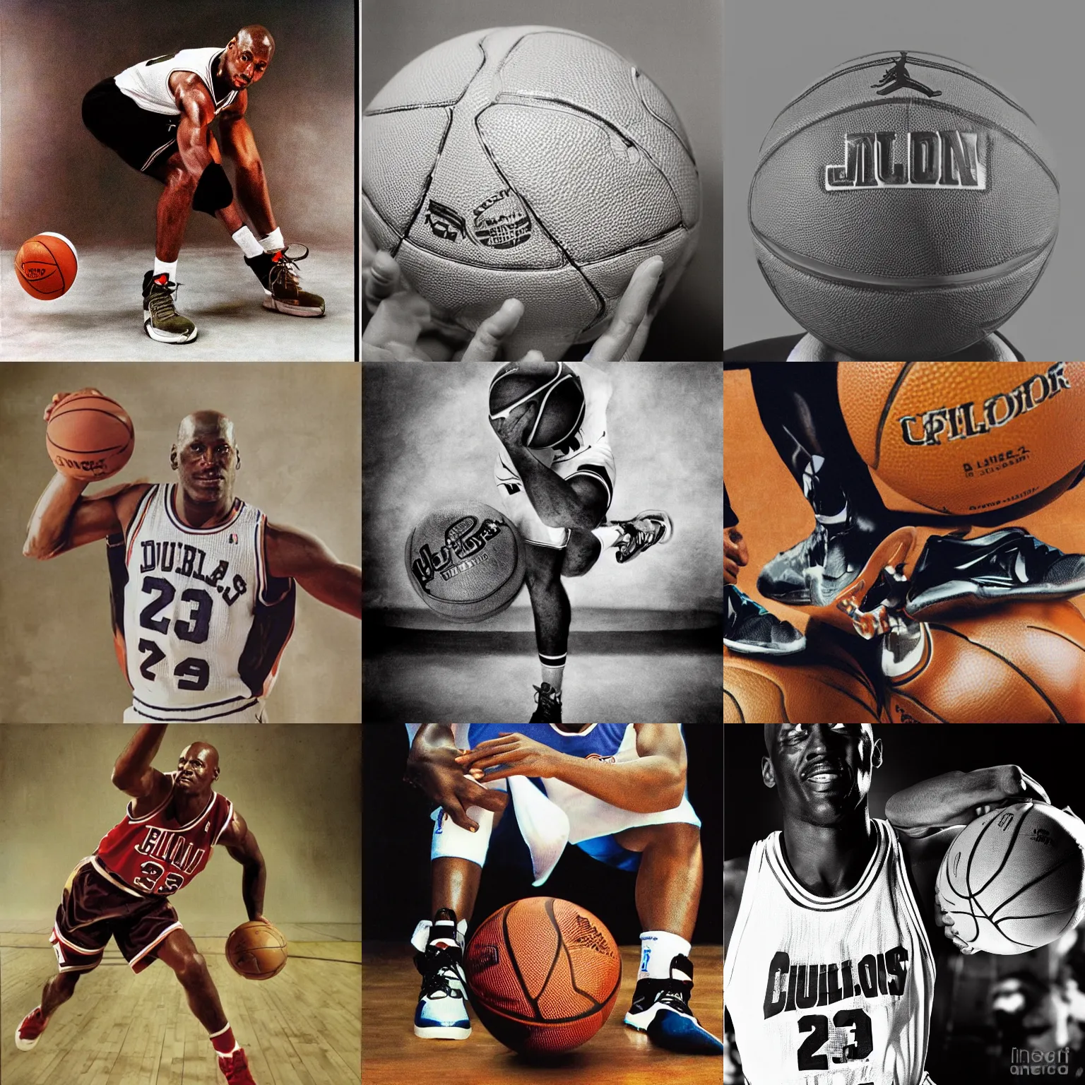 Prompt: Michael Jordan basketball, high detail, photography by Annie Leibovitz
