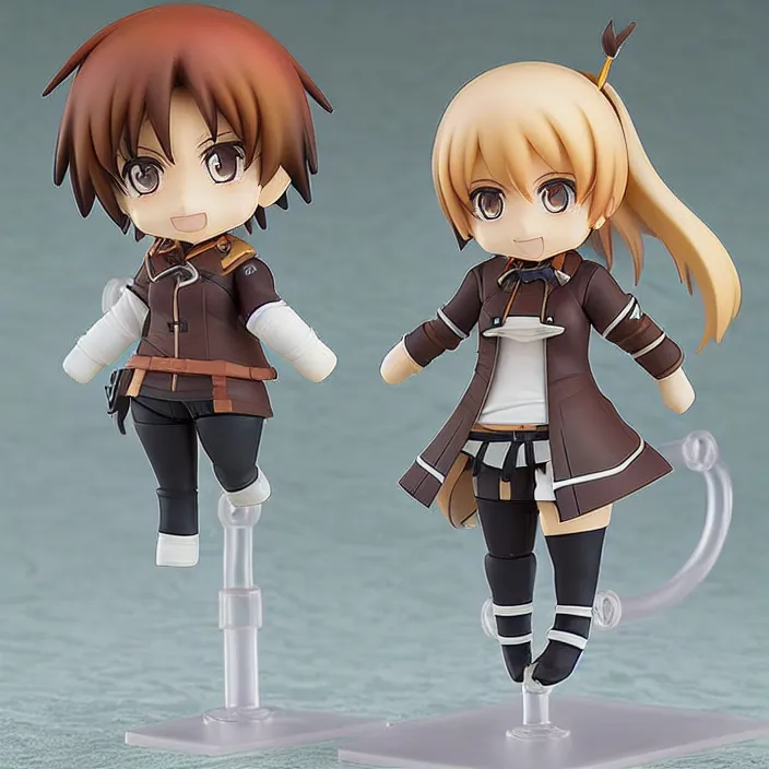 Image similar to an anime nendoroid of falls wall, figurine, detailed product photo