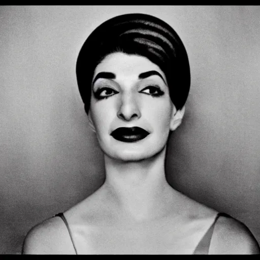 Prompt: symmetry, beautiful maria callas, cinematic shots