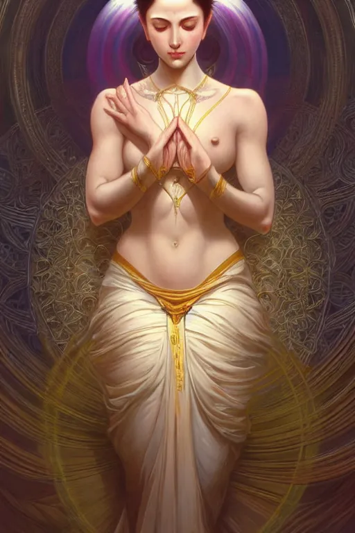 Image similar to perfectly detailed lotus!!! blessed by nature with ever - increasing physical mental perfection, symmetrical! intricate, sensual features, highly detailed, biblical divine holy perfection!! digital painting, artstation, concept art, smooth, sharp focus, illustration, art by artgerm and greg rutkowski and alphonse mucha