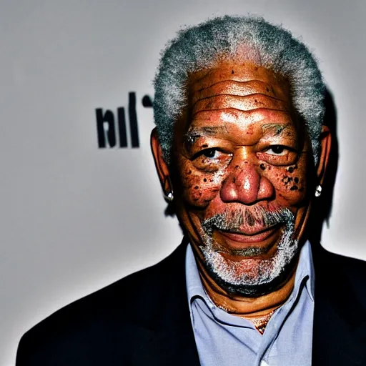 Image similar to morgan freeman as god