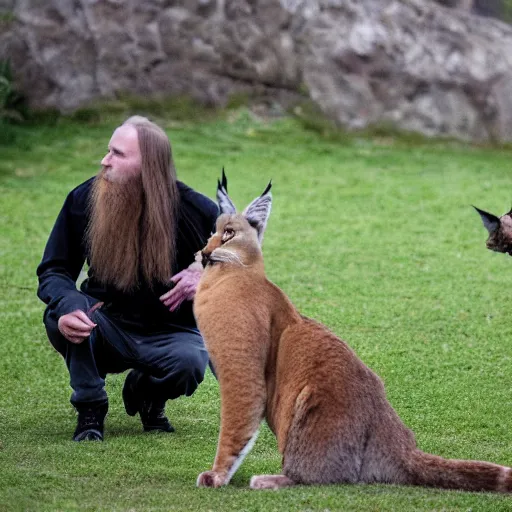 Image similar to caracal meeting varg vikernes