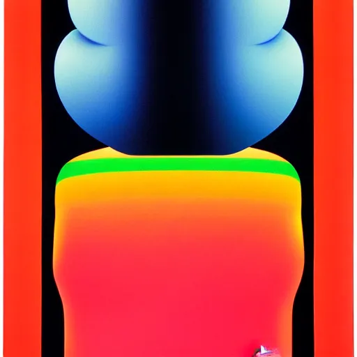 Image similar to box by shusei nagaoka, kaws, david rudnick, airbrush on canvas, pastell colours, cell shaded, highly detailed