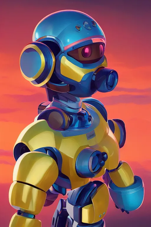 Image similar to metabots medabots medarotto medarot robot minimalist comics helmet mask neon cybereye, behance hd by jesper ejsing, by rhads, makoto shinkai and lois van baarle, ilya kuvshinov, rossdraws global illumination ray tracing hdr radiating a glowing aura