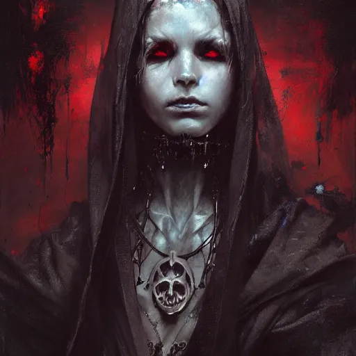 Prompt: dark cloaked necromancer, by ruan jia and artur bordalo and tom bagshaw and guy denning, trending on artstation hq, deviantart, pinterest, 4 k uhd image