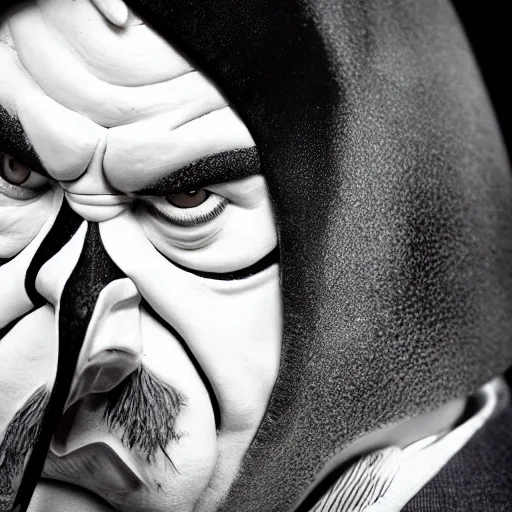 Prompt: jack black as the penguin, dc, photography, movie,