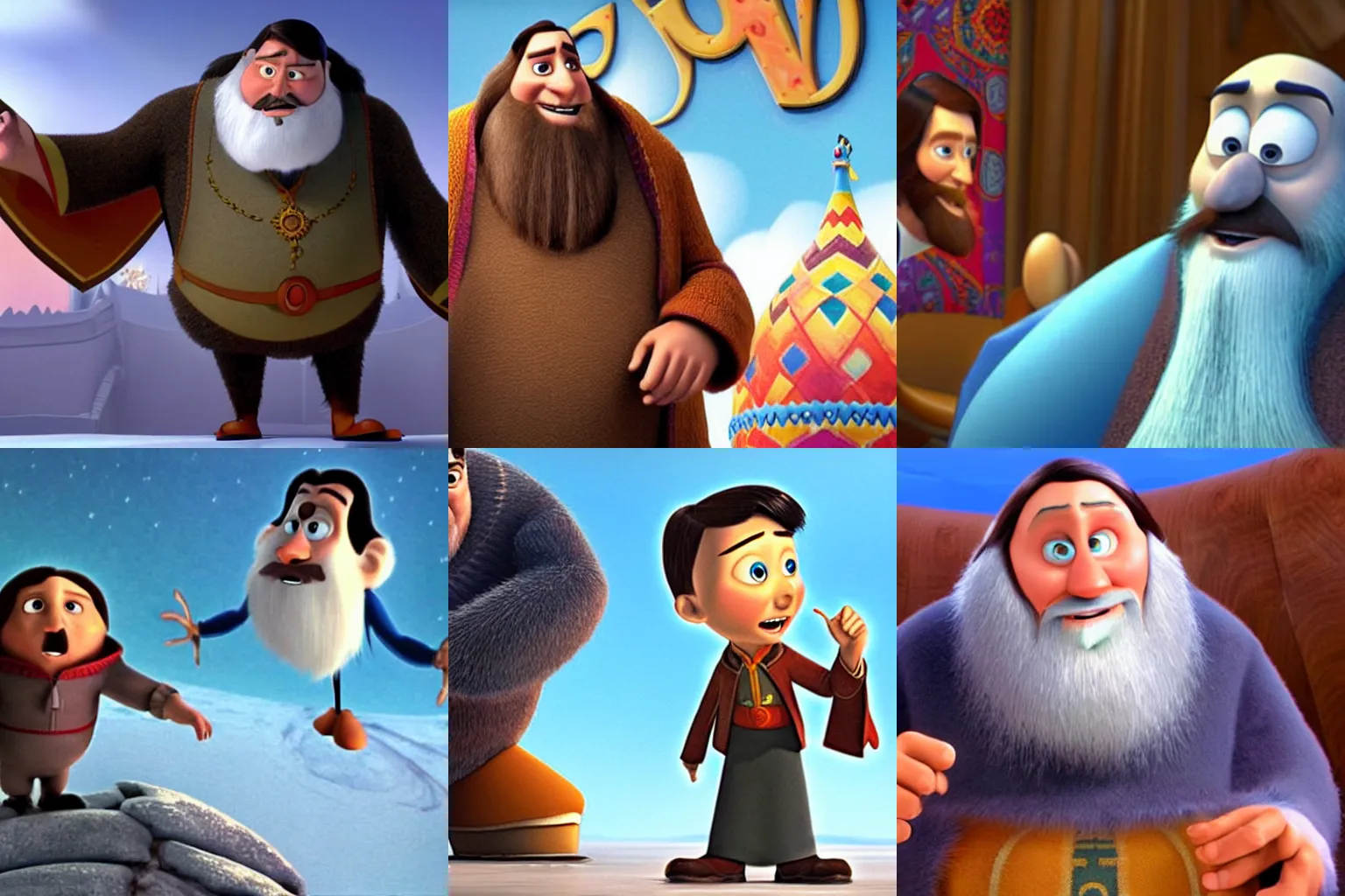 Prompt: rasputin as seen in Disney Pixar's Up (2009)