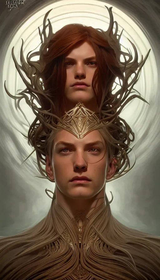 Image similar to symmetry!! portrait of a demigod, elden ring, full body!! intricate, elegant, highly detailed, dynamic lighting, digital art, digital painting, artstation, concept art, sharp focus, illustration, art by artgerm and greg rutkowski and alphonse mucha, unreal engine 5, octane render, 8 k