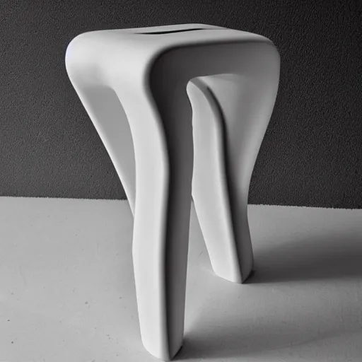 Image similar to the colossus stool by tadao ando