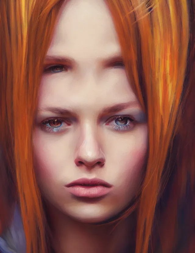 Prompt: portrait, girl, painting by peter morbacher, beautiful colors, trending on artstation, digital art, 4 k resolution, detail, high quality, clear focus, headquarters design, clear, crazy detail, concept art