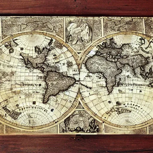 Image similar to ancient map, labyrinth map, old paper