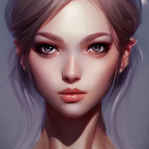 Prompt: character art portrait, deviantart artstation, by artgerm