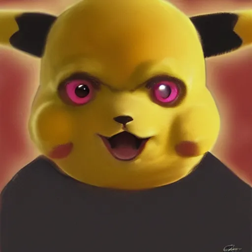 ArtStation - Emo pikachu meme surprised face