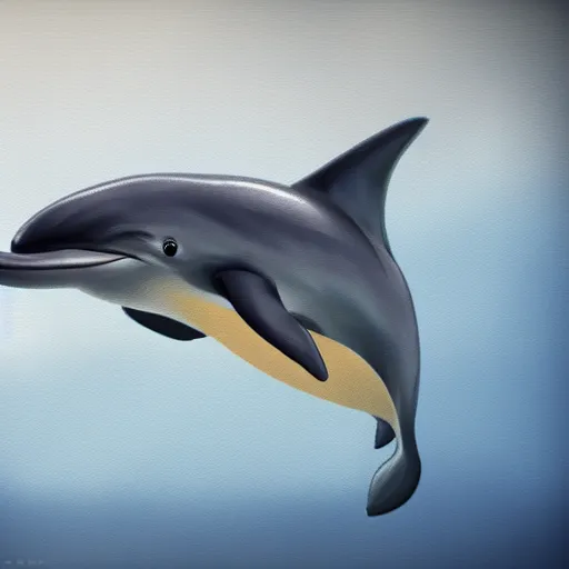 Image similar to photorealistic dolphin