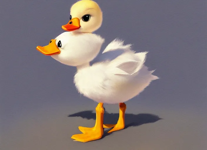 Image similar to award - winning detailed concept art of a cute iconic anthropomorphic little duck character wearing a sailor suit. art by wlop on bcy. net, realistic. detailed feathers, art by cheng yi. artstationhd, artgerm, disney pixar zootopia