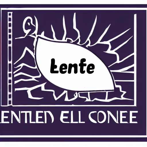 Prompt: logo of a fictional company L'Enfante