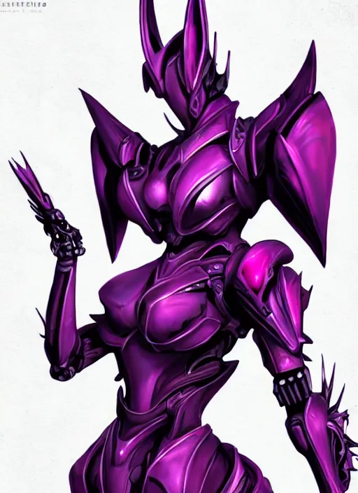 Image similar to cinematic, hyperdetailed elegant beautiful stunning giantess anthropomorphic mecha hot female dragon goddess, sharp spines, sharp metal ears, smooth purple eyes, smooth fuschia skin, silver armor, bigger than galaxy, epic proportions, epic scale, macro giantess, warframe, destiny, furry, dragon art, goddess art, giantess art, furaffinity, octane