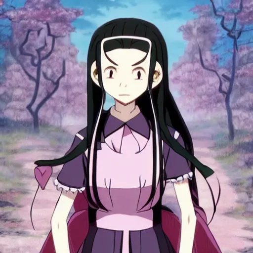 Image similar to Nezuko from Demon Slayer (2022)