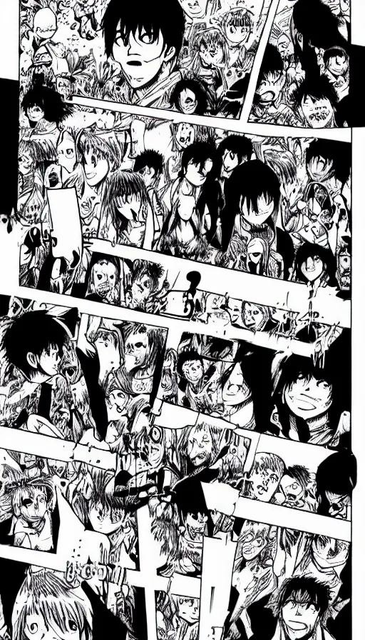 Image similar to The end of an organism, by Eiichiro Oda