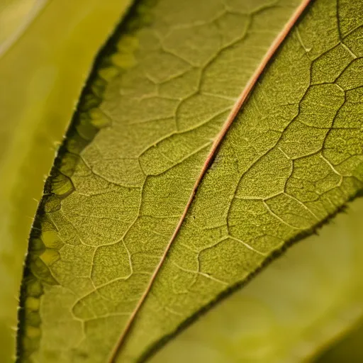 Image similar to close - up of the venatures of a leaf, canon eos r 3, f / 1. 4, iso 2 0 0, 1 / 1 6 0 s, 8 k, raw, unedited, symmetrical balance, in - frame,