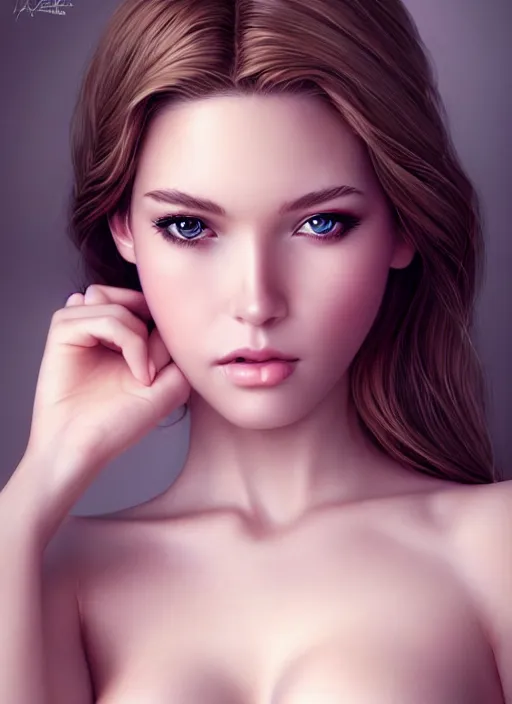 Image similar to a gorgeous female photo, professionally retouched, soft lighting, realistic, smooth face, full body shot, torso, dress, perfect eyes, sharp focus on eyes, 8 k, high definition, insanely detailed, intricate, elegant, art by artgerm and j scott campbell