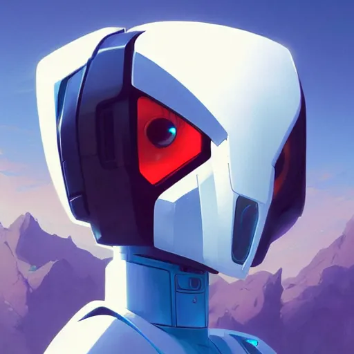 Image similar to face icon stylized minimalist robotech, loftis, cory behance hd by jesper ejsing, by rhads, makoto shinkai and lois van baarle, ilya kuvshinov, rossdraws global illumination